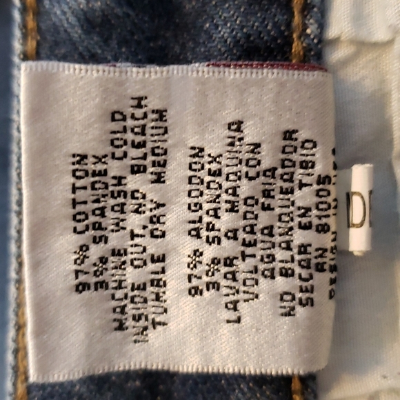 LA IDOL USA Y2K Jeans Studded Bootcut Overstitched Vintage Excellent Summer - Picture 14 of 16